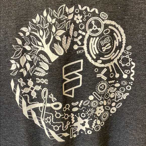 Men's Dark Grey Graphic T-Shirt - Picture 2 of 4